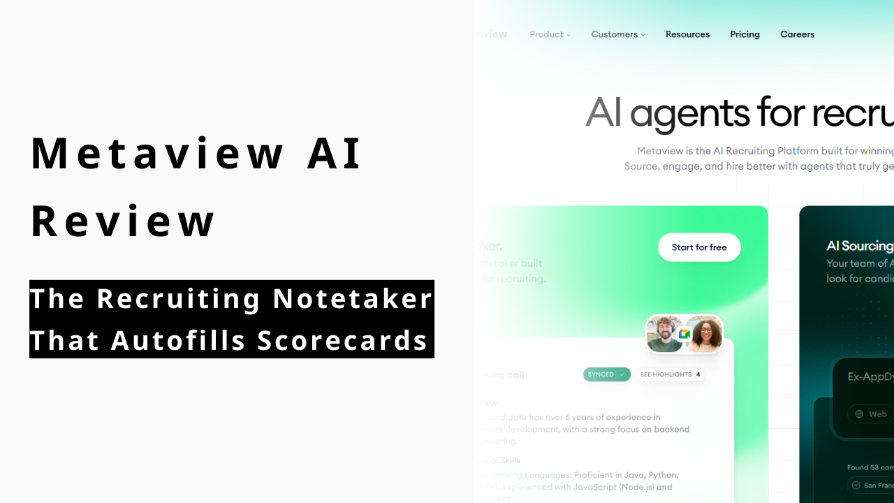 カバー画像:Metaview AI Review (2026): The Recruiting Notetaker That Autofills Scorecards