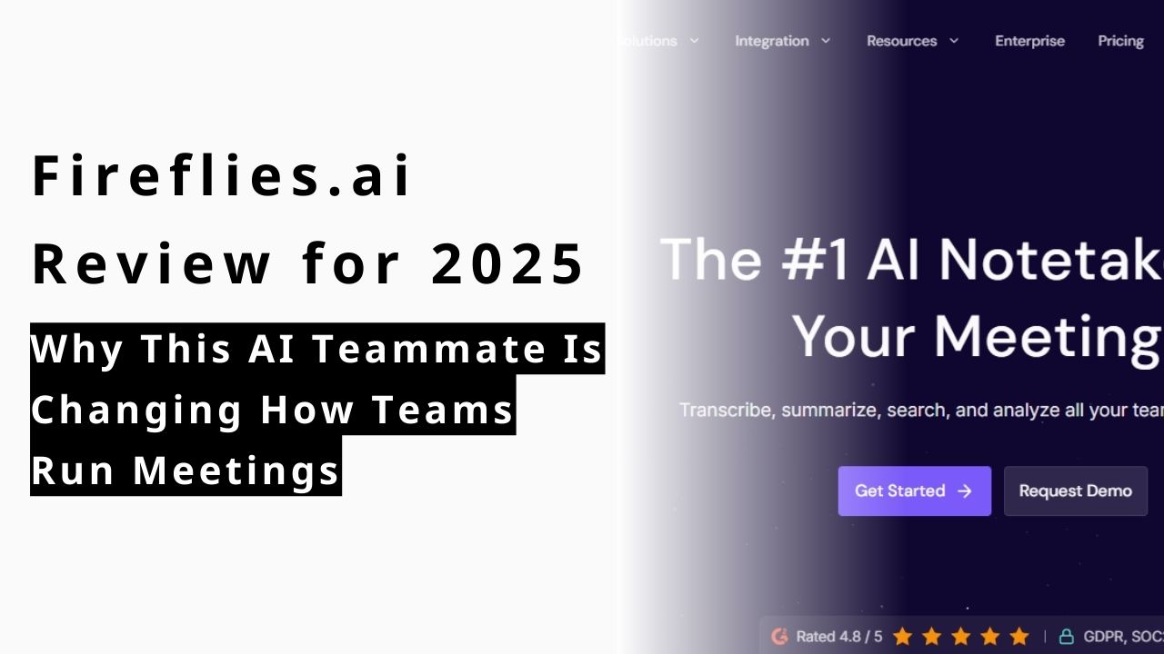 カバー画像:Fireflies.ai Review for 2025: Why This AI Teammate Is Changing How Teams Run Meetings