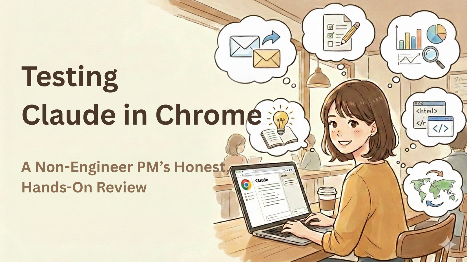 カバー画像:Testing Claude in Chrome: A Non-Engineer PM’s Honest, Hands-On Review